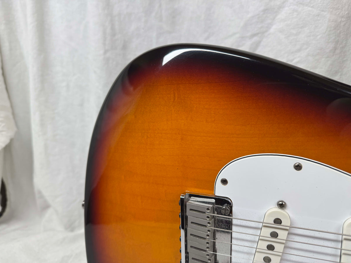 Fender American Standard Stratocaster Guitar 1993 - Brown Sunburst / Maple Neck