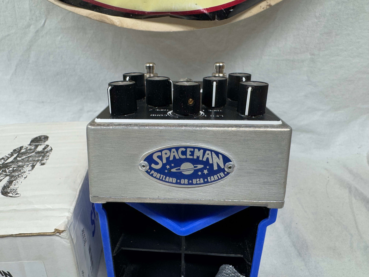 Spaceman Aurora Analog Flanger Pedal with Box