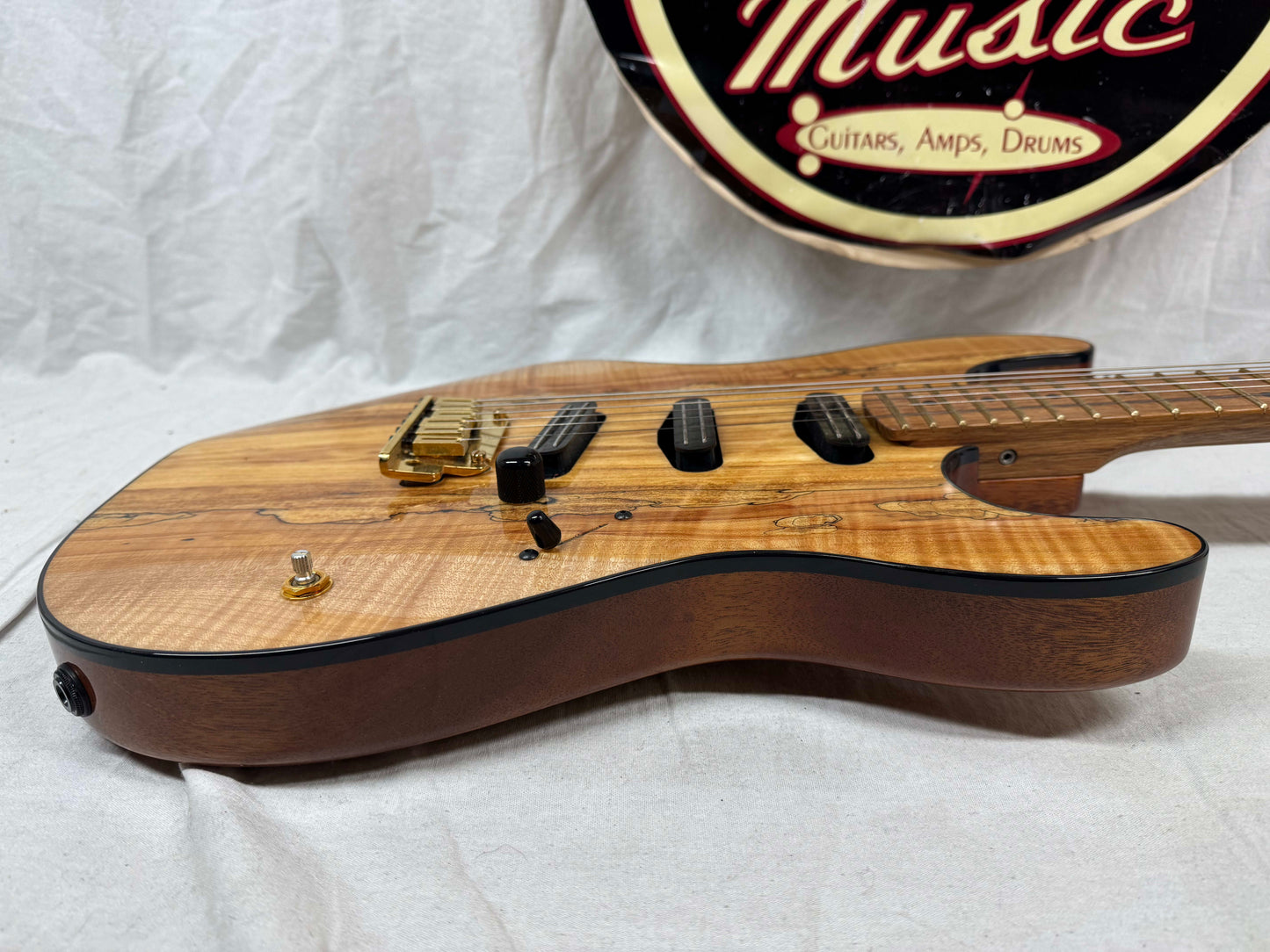 Warmoth S-style Guitar with Joe Barden Pickups by Houston Electric Guitar Jerry DeLue