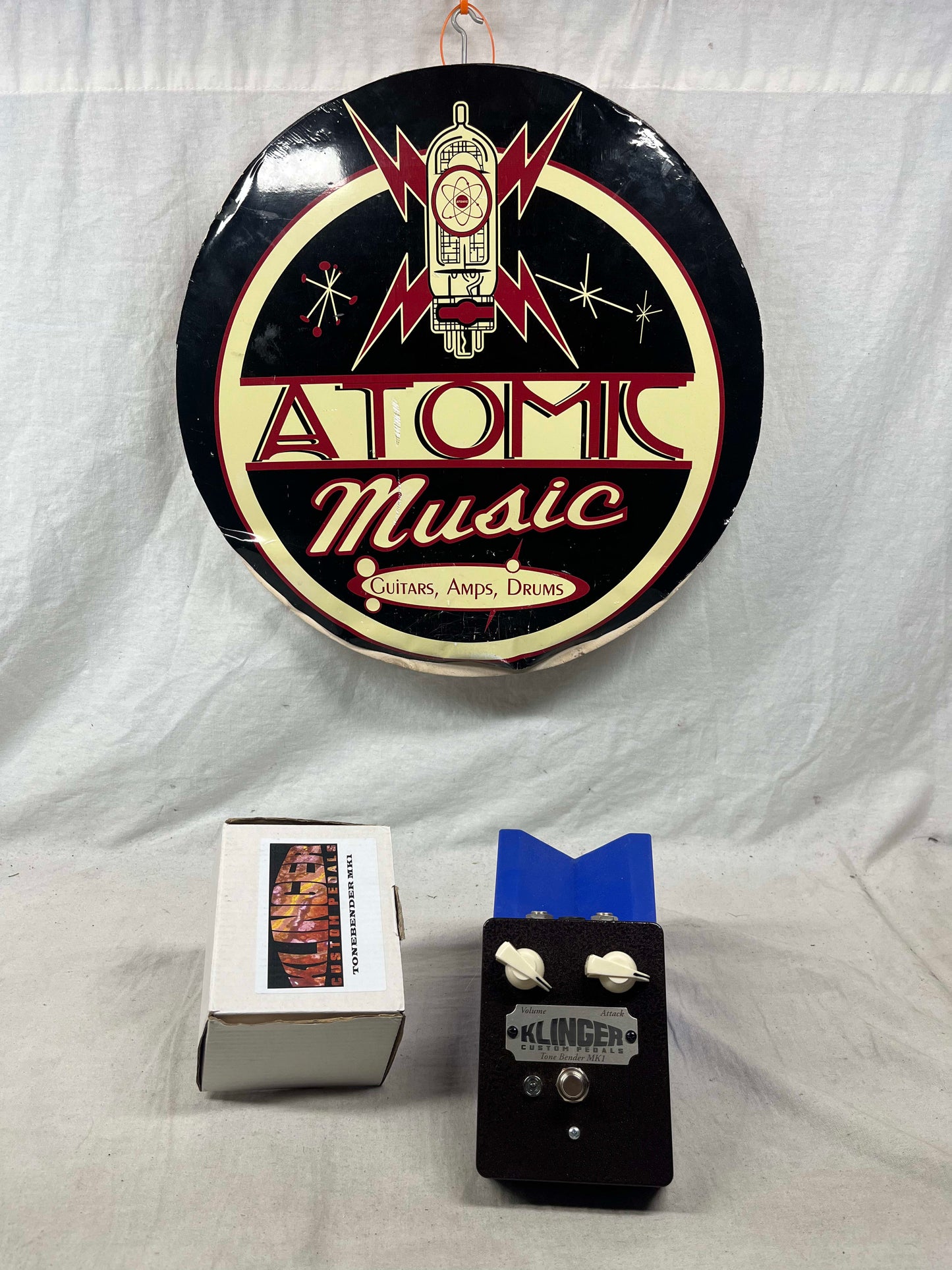 Klinger Custom Pedals Tone Bender tonebender MkI mk i v1 Fuzz Pedal with Box
