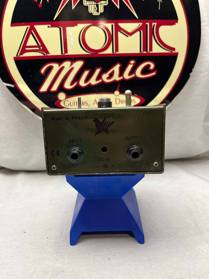 Electro-Harmonix Sovtek Green Russian Small Stone Phaser Phase Shifter phasor Pedal - large chassis - missing 1 knob + battery cover