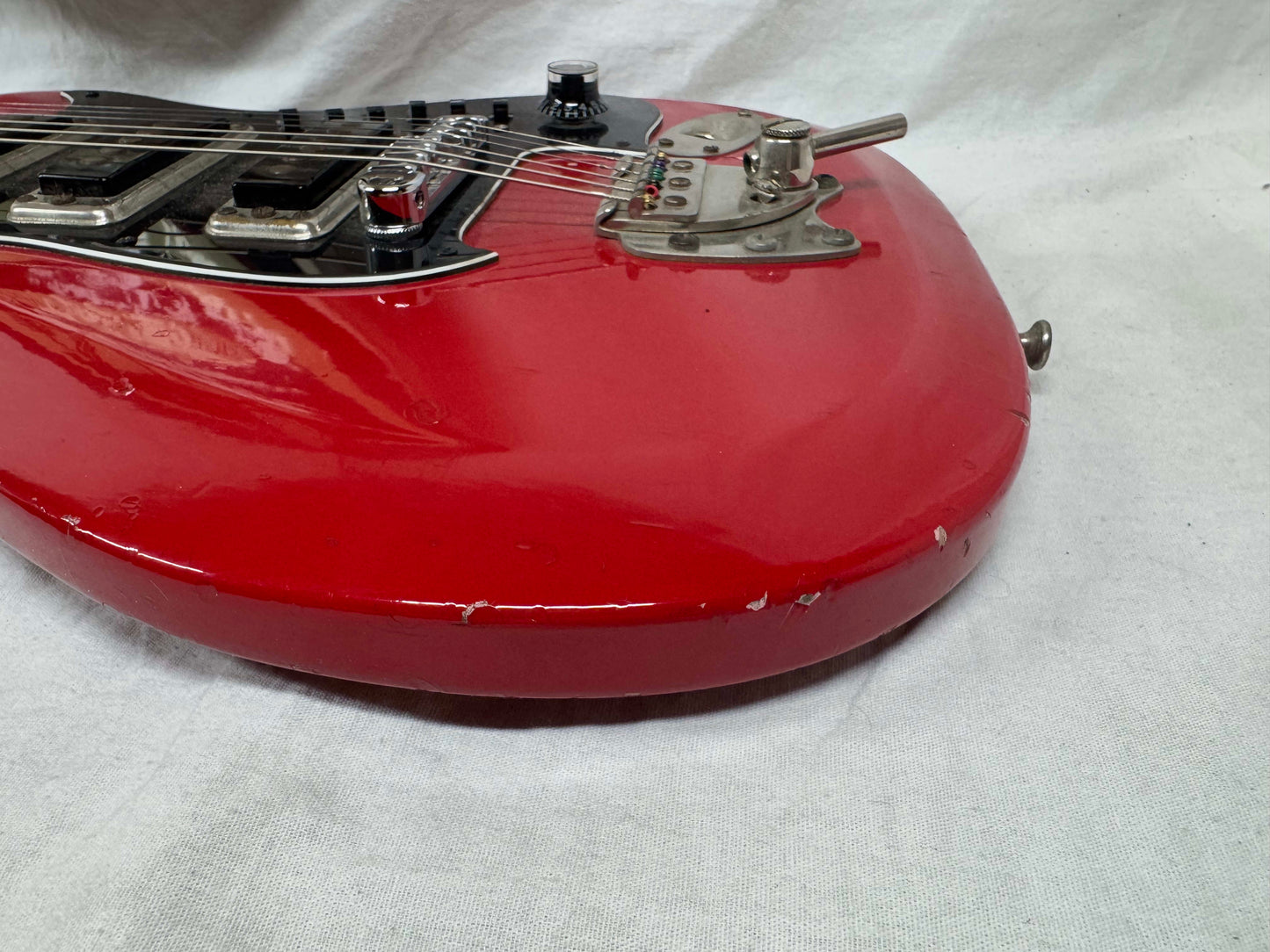 Hagstrom III 3 Guitar Vintage - Red
