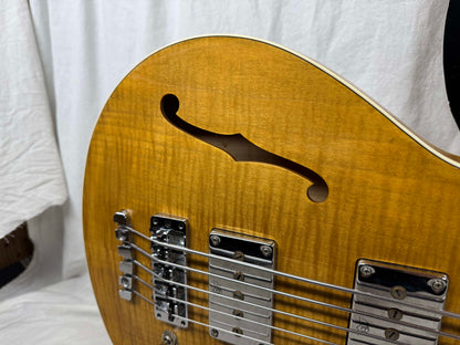 Warwick Star Bass II starbass 2 V 5-string Semi-Hollow Body Bass 2008 - Honey Violin Oil Finish