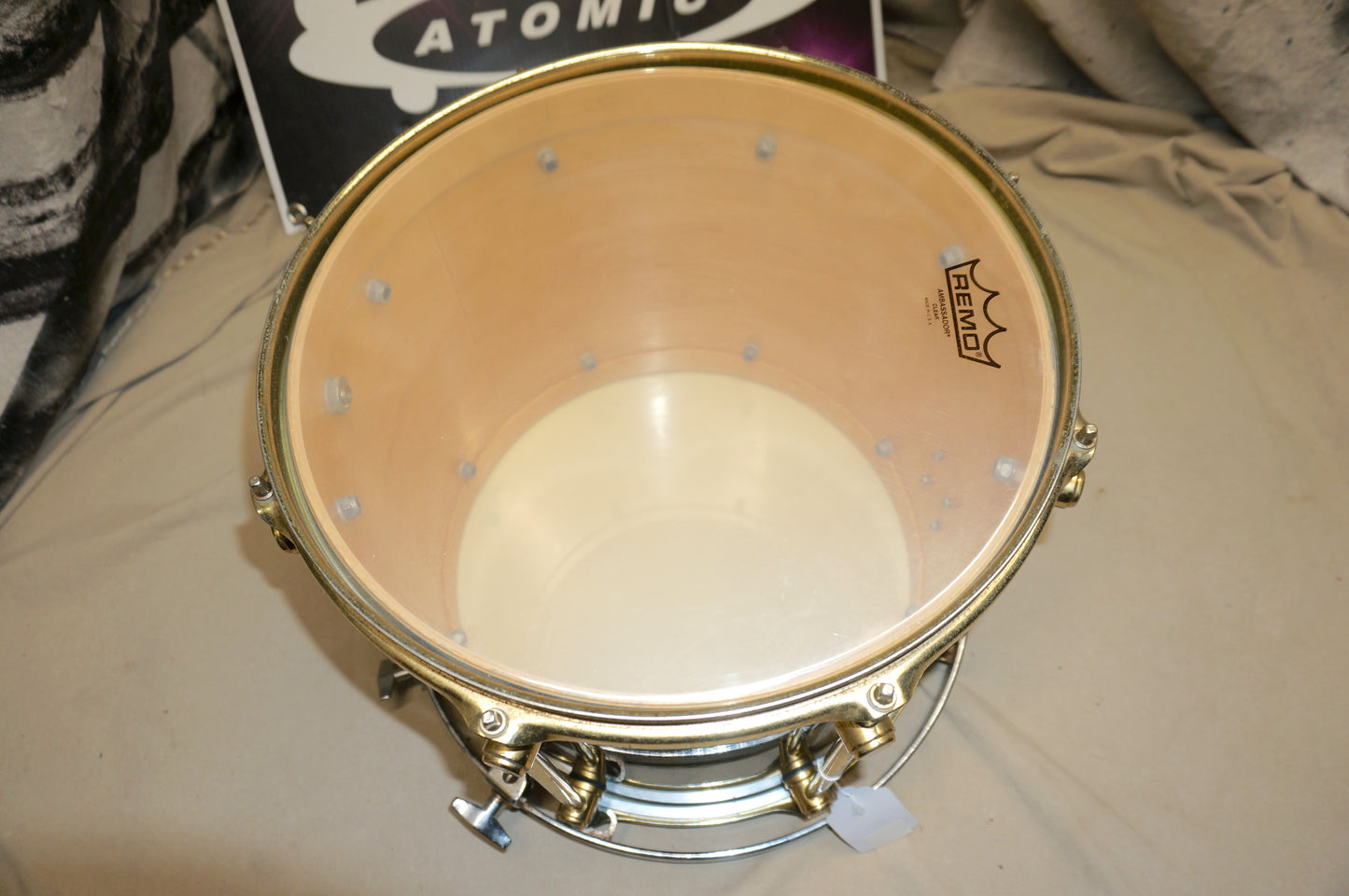 Smith Custom Drums Shell Pack 8x8, 12x10, 14x12 Toms 20x18 Kick Dark Gray/Gold