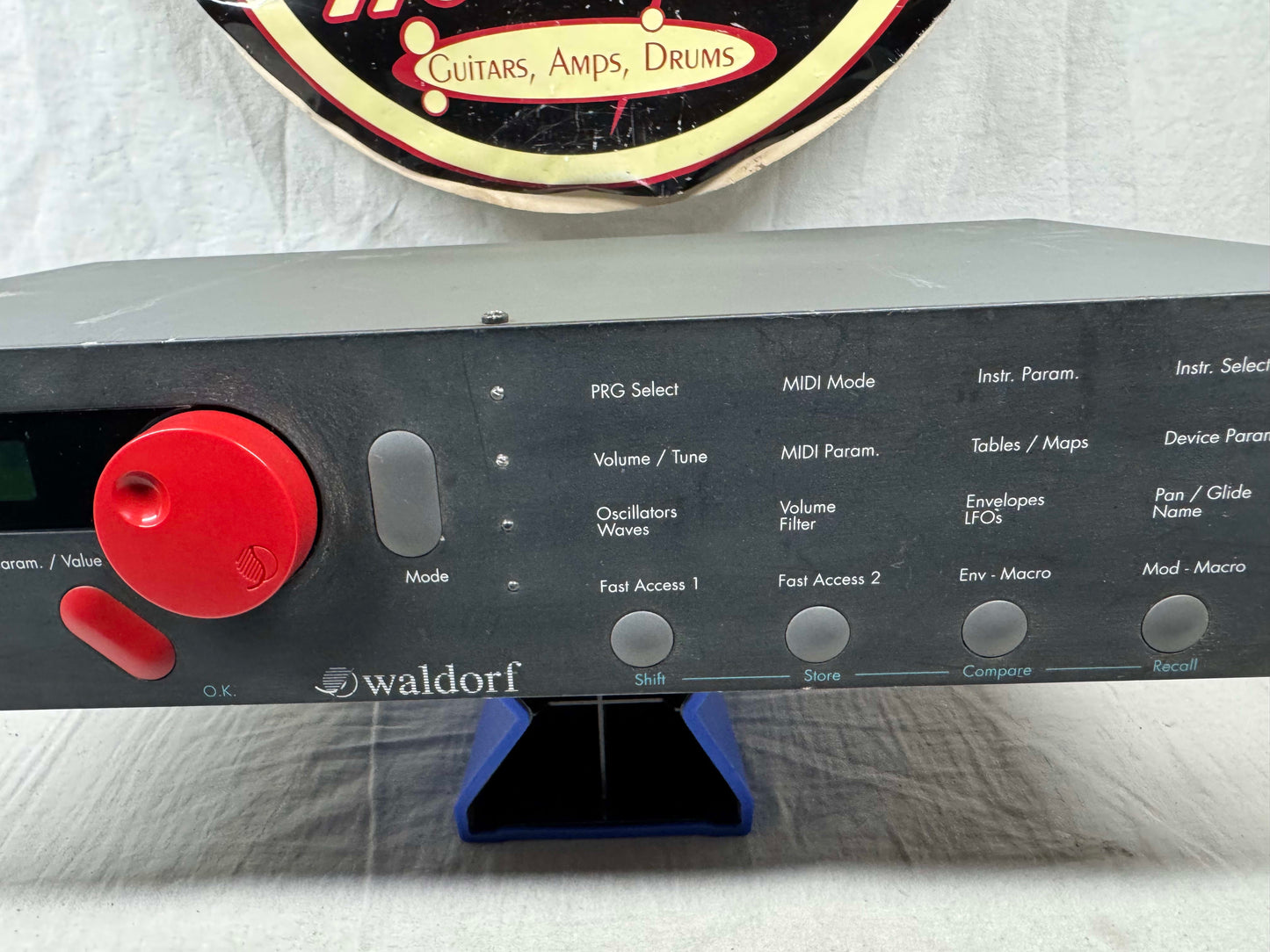 Waldorf Micro Wave microwave Rev B Rackmount Synthesizer Module