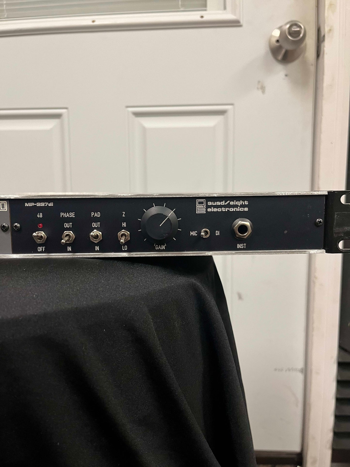 Quad Eight Electronics EQ-333c & MP-227di Equalizer + Microphone Preamp Modular Rack System *PAIR* with Power Supply
