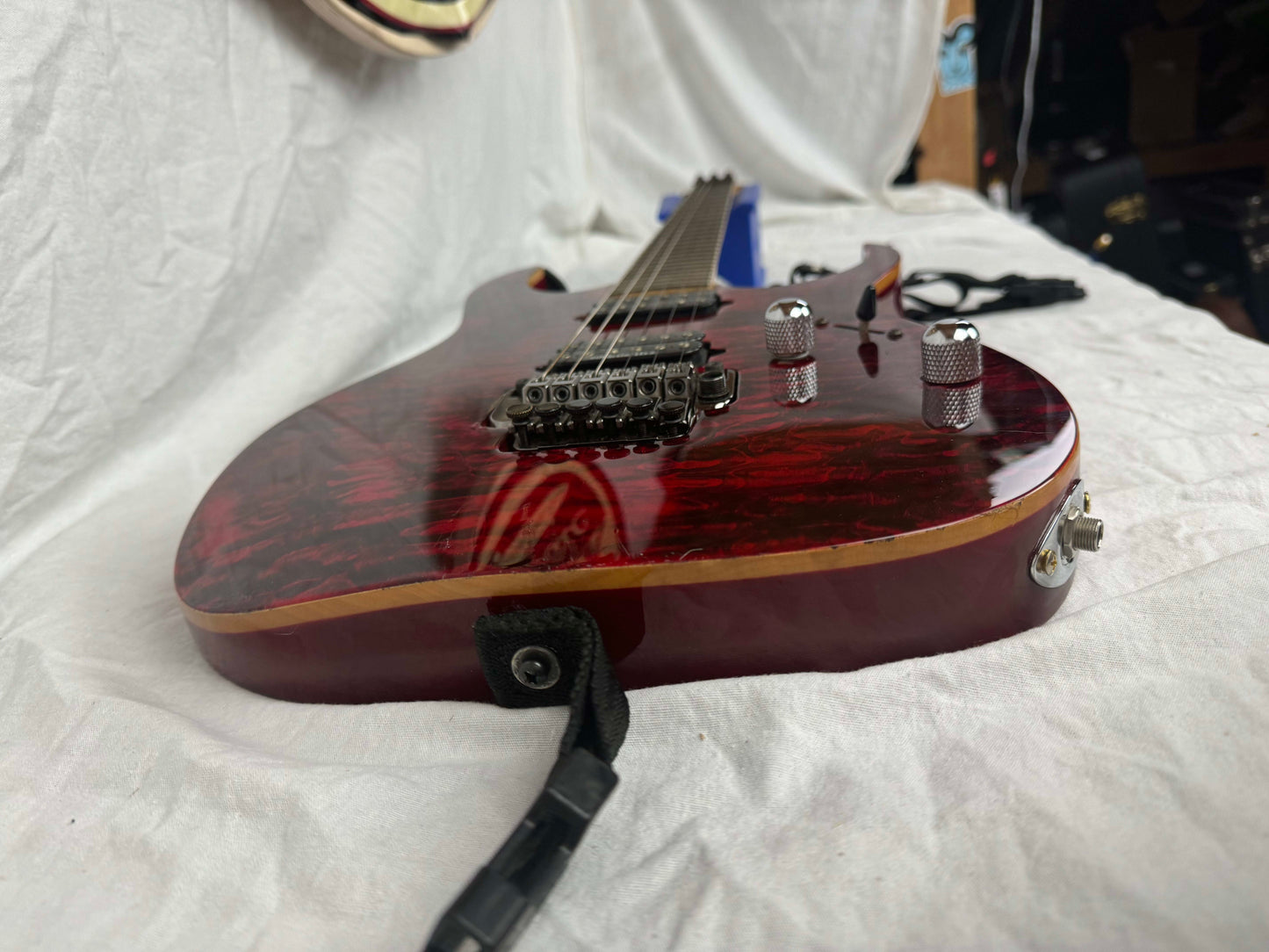Ibanez Premium RG Series RG920QMZ Guitar - Red Desert