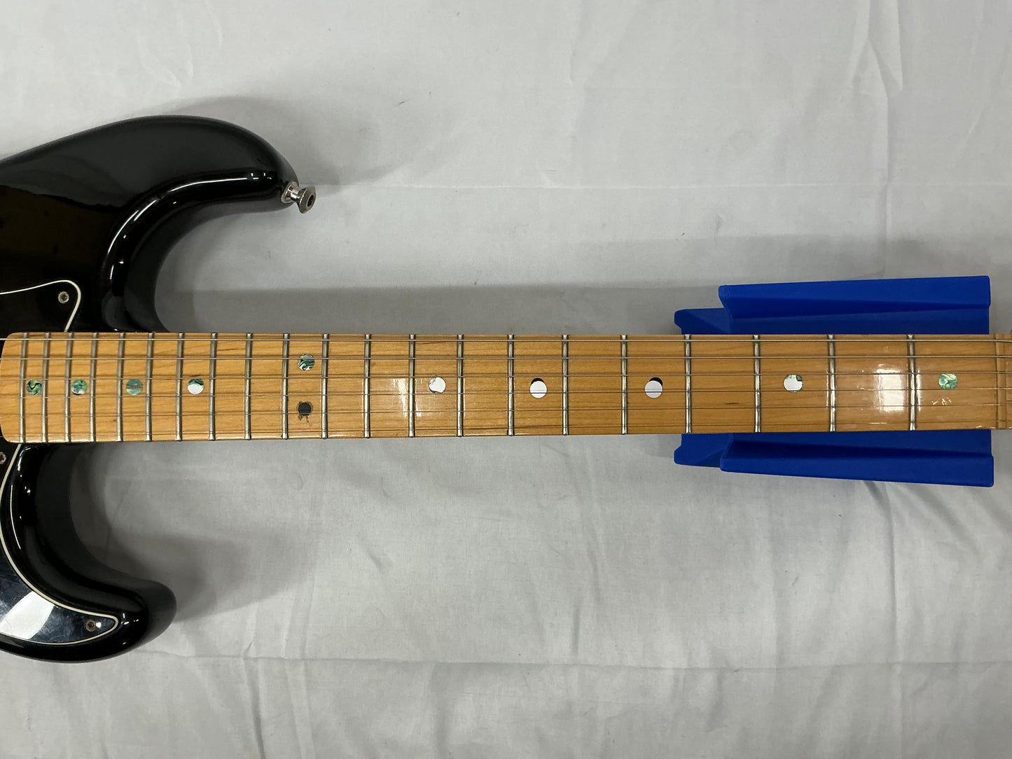 Fender Standard Stratocaster Electric Guitar NECK AND MIDDLE PICKUPS REPLACED - Black