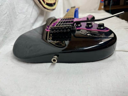 Squier by Fender MIJ Made In Japan Stratocaster Guitar with Floyd Rose + EMGs Upgrades + Case - Image 17