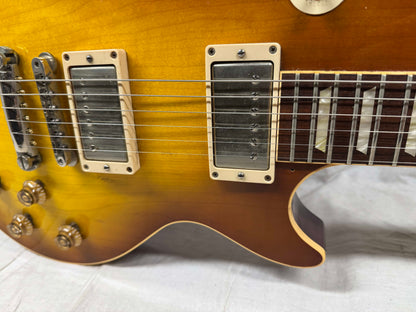 Gibson USA Custom Shop LPR8PVOITNH1 LPR8 '58 1958 Les Paul Plaintop VOS Reissue R8 Guitar with Case 2007 - Iced Tea Burst