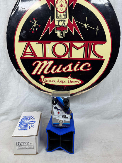 Daredevil Pedals Led Clipper Overdrive Pedal with Box - Blue