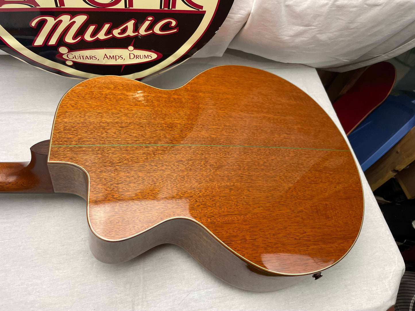 Taylor LKSM-12 Leo Kottke Signature Model Acoustic 12-string Guitar with added Pickup + Case 1993