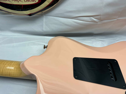 Knaggs Tuckahoe Trembuck #70 Guitar with Case 2023 - Shell Pink / Mahogany body / Maple neck / Nickel hw / Gloss finish