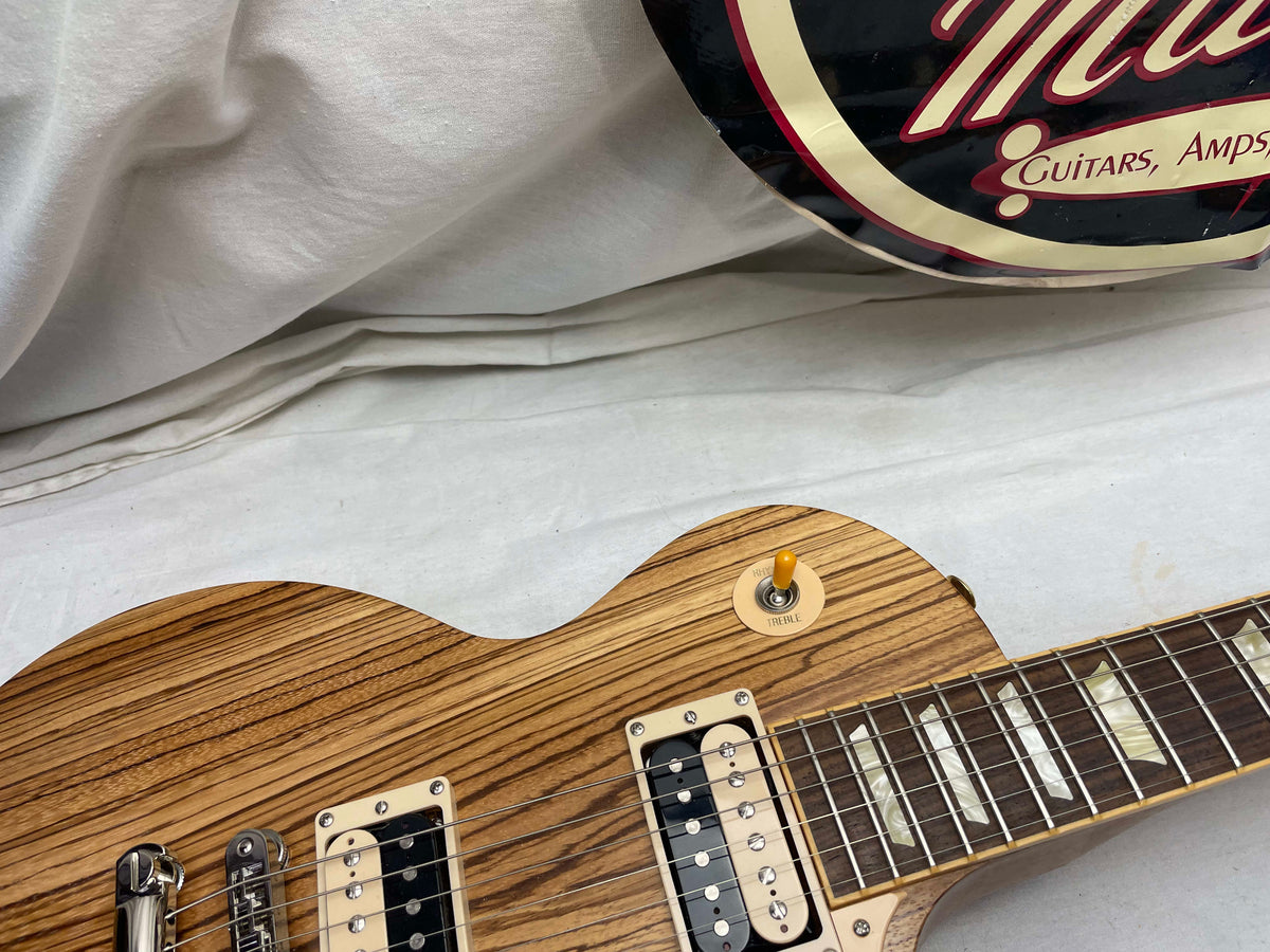 Gibson 2007 GotW Guitar Of The Week #19 Les Paul Classic Guitar Zebrawood with Case - Classic Antique