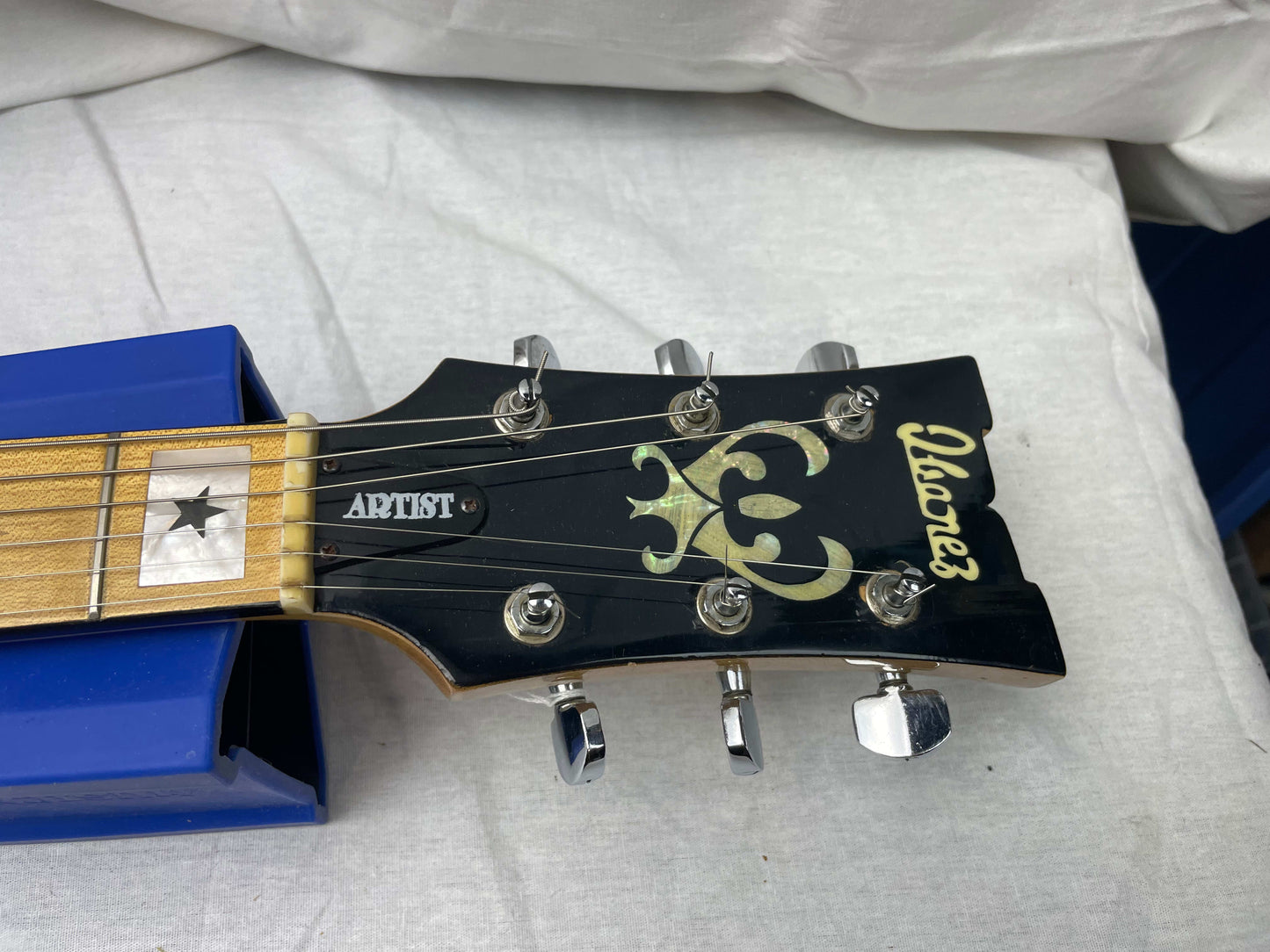Ibanez Artist 2613 Vintage Double Cutaway Guitar w/ Seymour Duncan Slash pickups 1970s - Natural