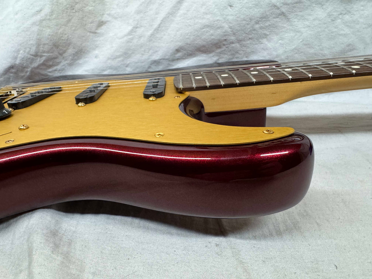 Fender Chuck Levin's Washington Music Center 60th Anniversary American Stratocaster Guitar 2018 -- 1 of 30!! - Bordeaux Metallic