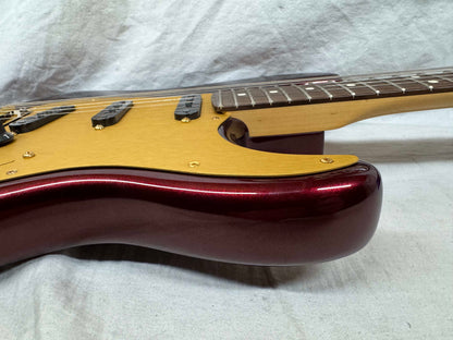 Fender Chuck Levin's Washington Music Center 60th Anniversary American Stratocaster Guitar 2018 -- 1 of 30!! - Bordeaux Metallic