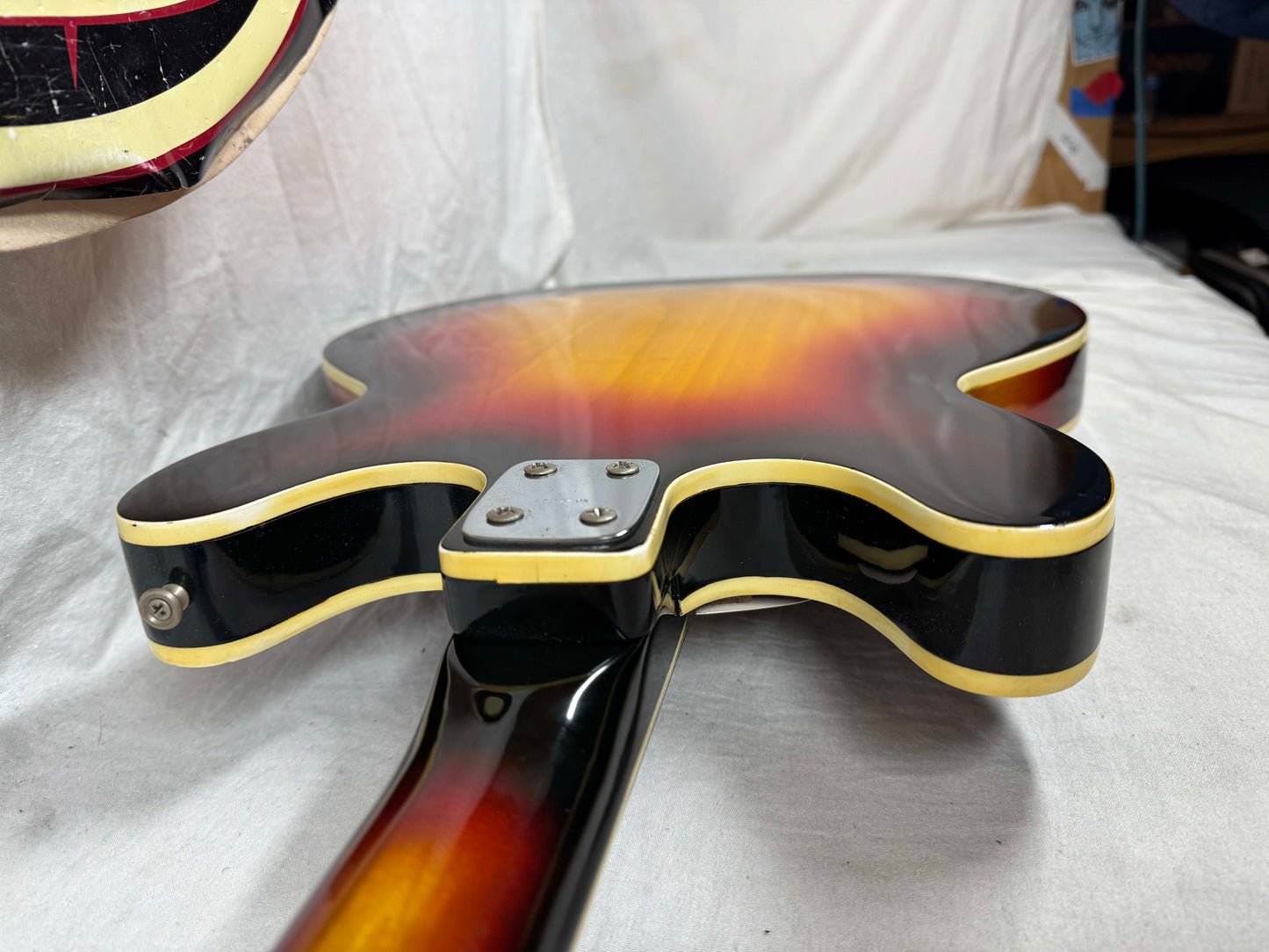 Kapa Model 500 Semi-Hollowbody Double Cutaway Guitar