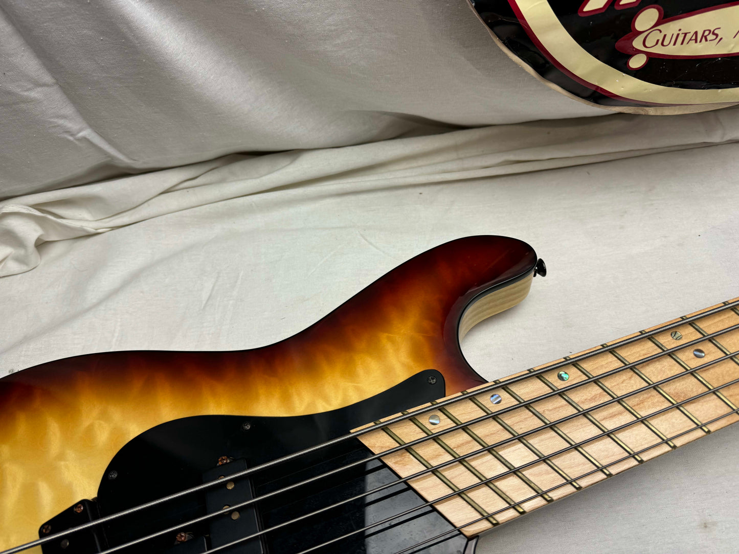 Halo Custom Guitars Custom Shop Clarus 5 Multiscale multi-scale Fanned Fret 5-string Bass 2018