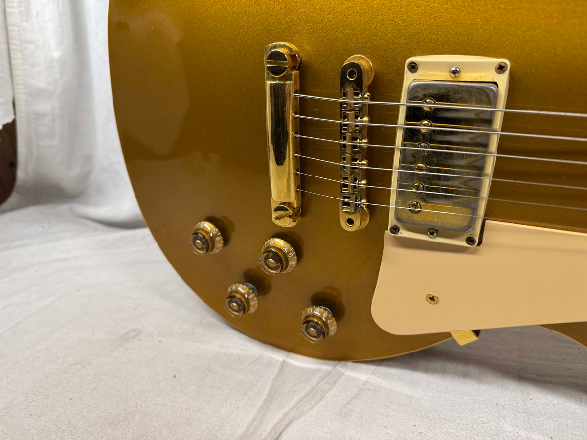Gibson 30th Anniversary Les Paul Goldtop Guitar 1980s  - Very Rare! - Gold BULLION Top & Back!