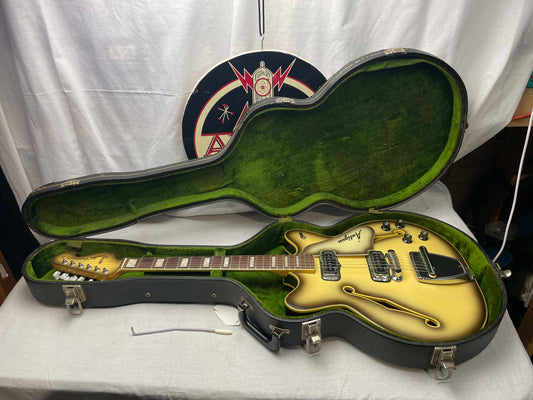 Fender Coronado II 2 Semi-Hollowbody Guitar with Case s/n 180861 - Antigua