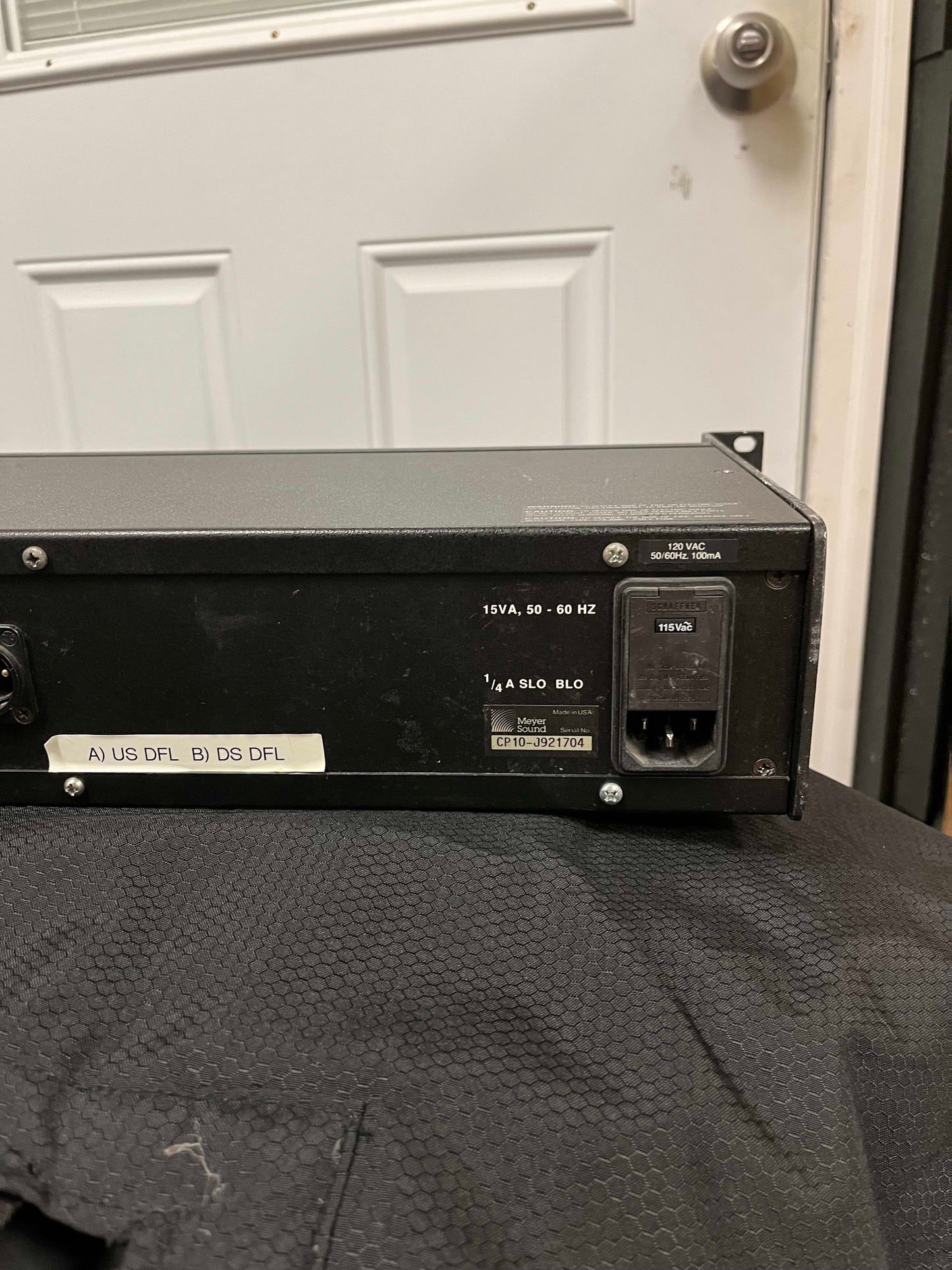 Meyer Sound CP-10 Parametric EQ Equalizer Rack