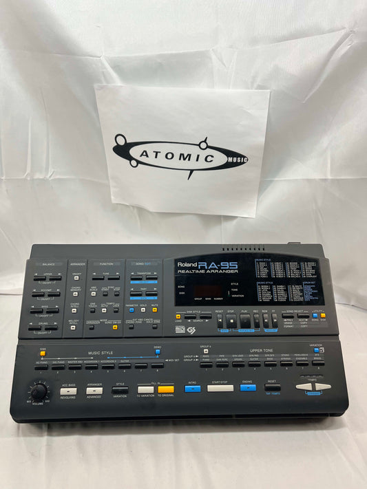 Roland RA-95 ra95 Arranger RealTime MIDI Sequencer with Power Supply 1995