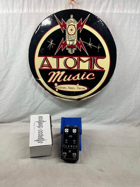 Sipress Devices Flames v1 Dual Germanium / Silicone Boost Overdrive Pedal with Box