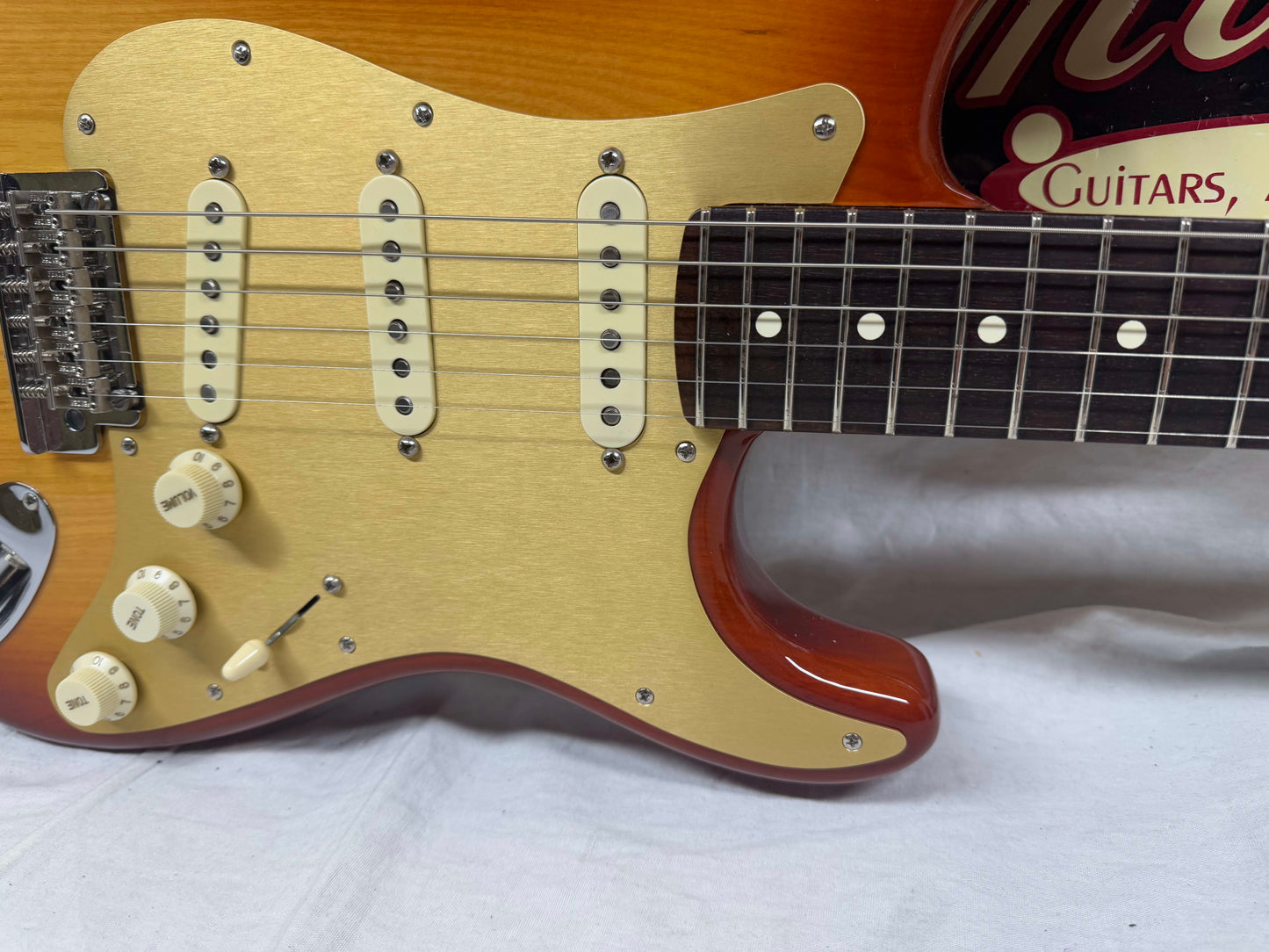 Fender Parts Stratocaster - American Professional HSS Shawbucker neck on American Standard Ash body Guitar 2019 - Sienna Sunburst / Rosewood fingerboard