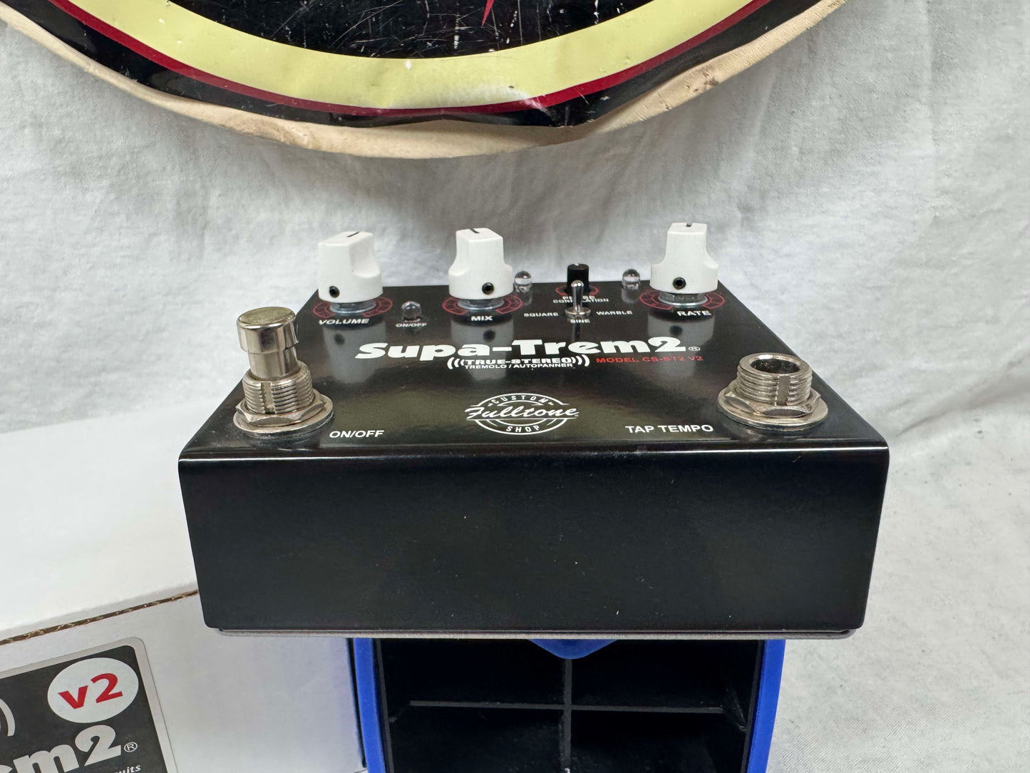 Fulltone Custom Shop CS-ST2 V2 Supa-Trem2 supa trem 2 Tremolo Pedal with Box
