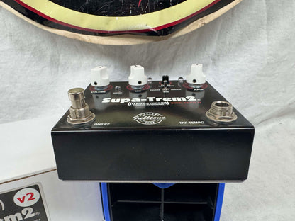 Fulltone Custom Shop CS-ST2 V2 Supa-Trem2 supa trem 2 Tremolo Pedal with Box