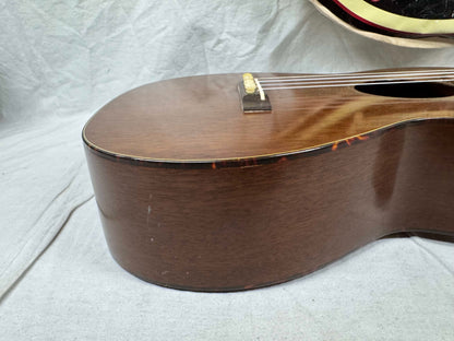 Martin Style 51 Mahogany Baritone Ukulele with Case - replaced tuners