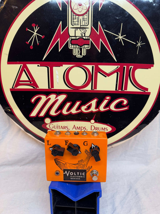 Voltic Electronic Devices Awkward Mustache Fuzz Pedal - s/n #22 - Early, Hand-Wired Version!