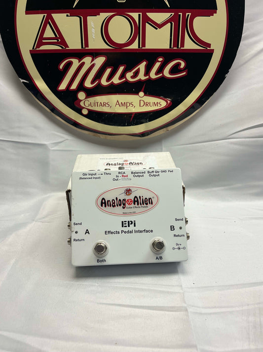 Analog Alien EPI Effects Pedal Interface ABY Effects Loop Pedal with Box