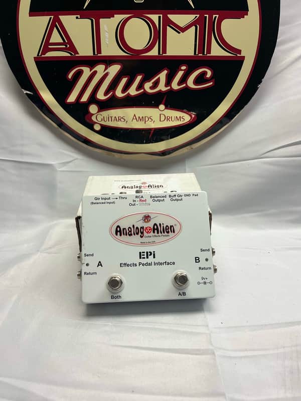 Analog Alien EPI Effects Pedal Interface ABY Effects Loop Pedal with Box