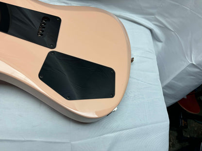 Knaggs Tuckahoe Trembuck #70 Guitar with Case 2023 - Shell Pink / Mahogany body / Maple neck / Nickel hw / Gloss finish