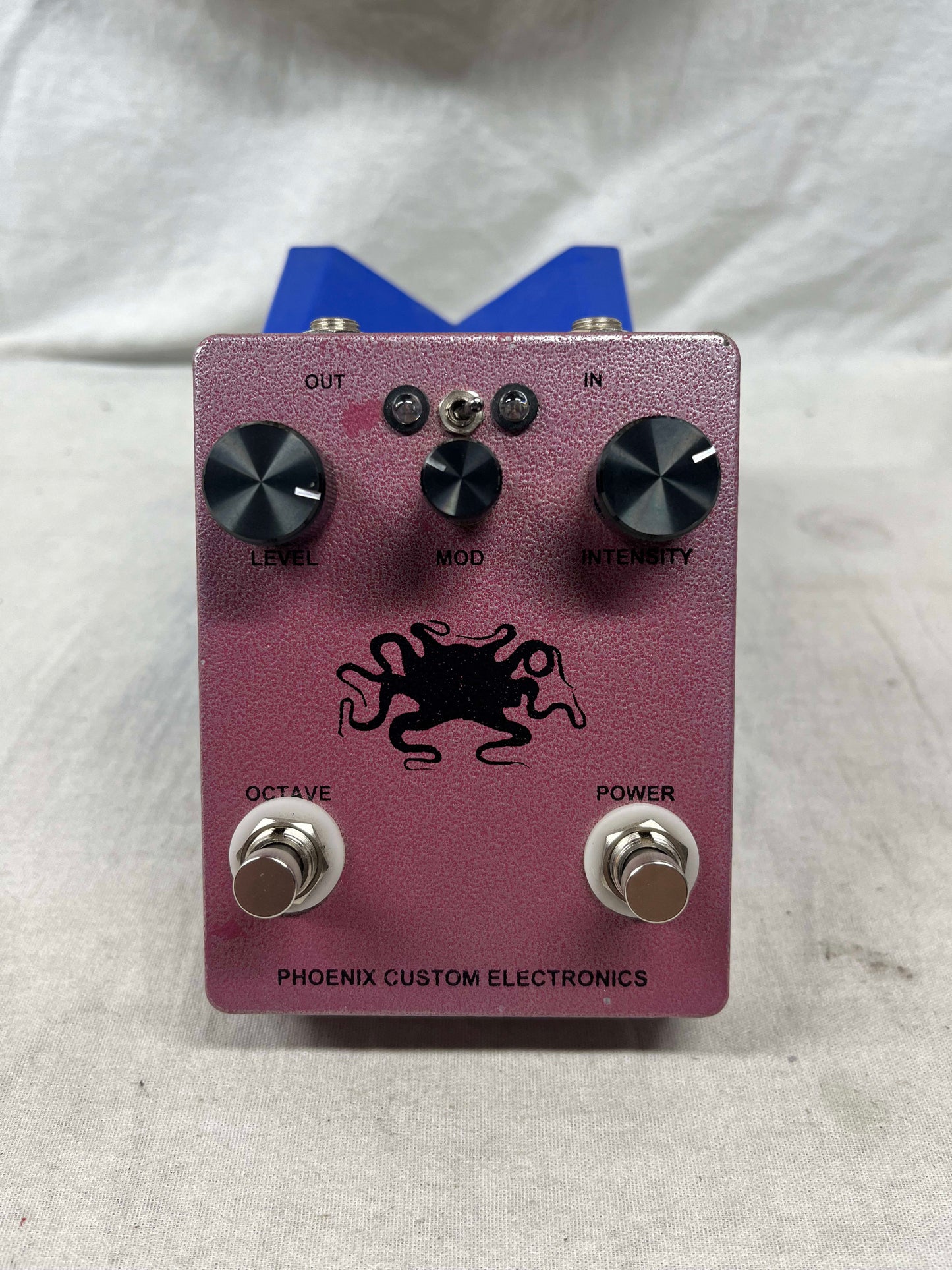 Phoenix Custom Electronics Octopus Octave Fuzz Pedal with Box