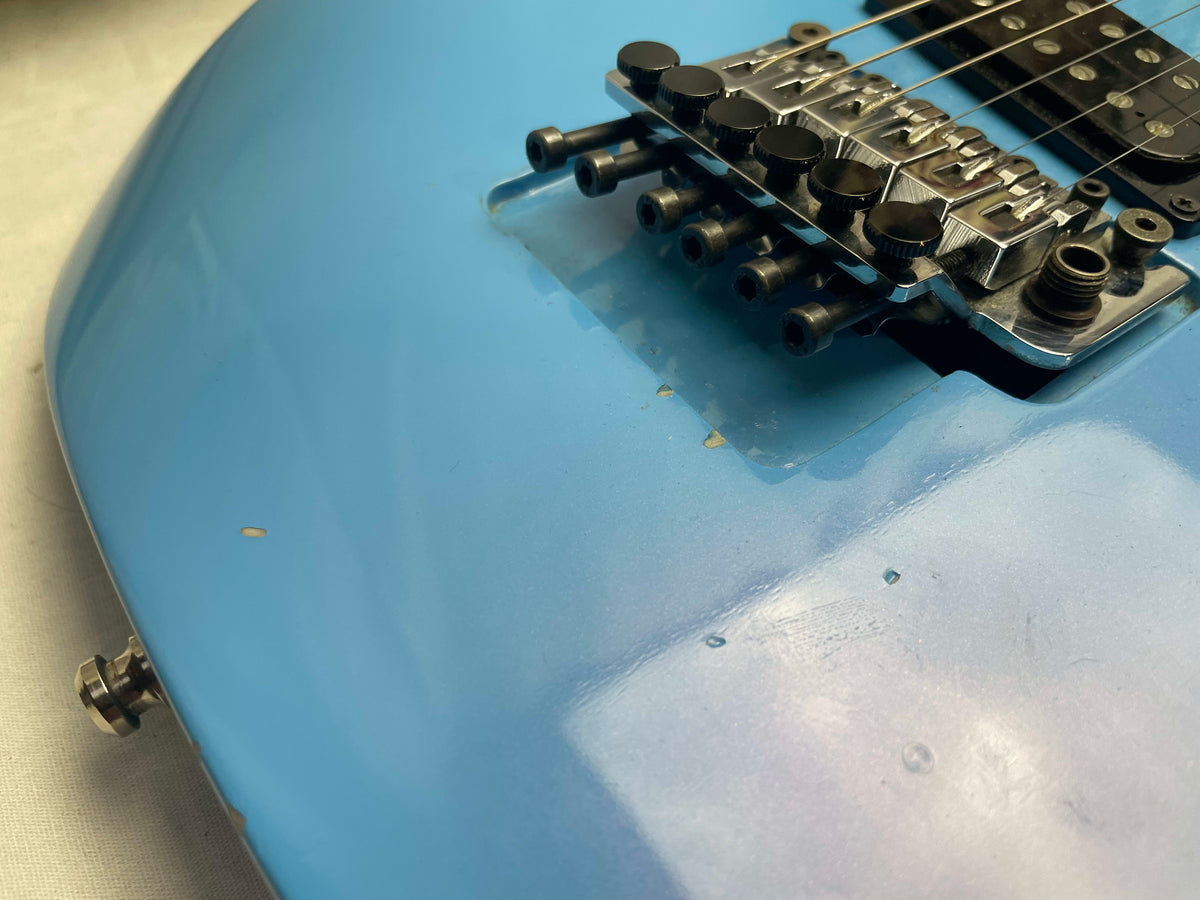 B.C. Rich bc USA Gunslinger Guitar with Case 1980s - Refinished