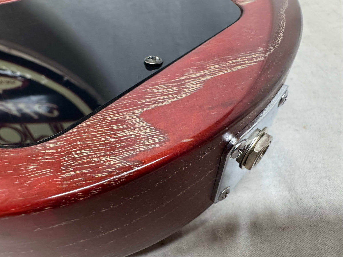 Knaggs Kenai T3 Satin Singlecut Guitar with Case 2017 - Burgundy Drift