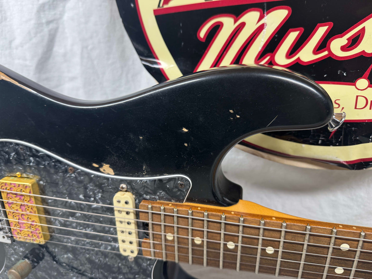Charvel SC1 sc-1 Super Stock Relic Guitar with Case - Upgraded pickups! 2019