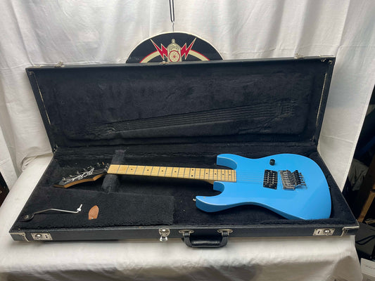 B.C. Rich bc USA Gunslinger Guitar with Case 1980s - Refinished