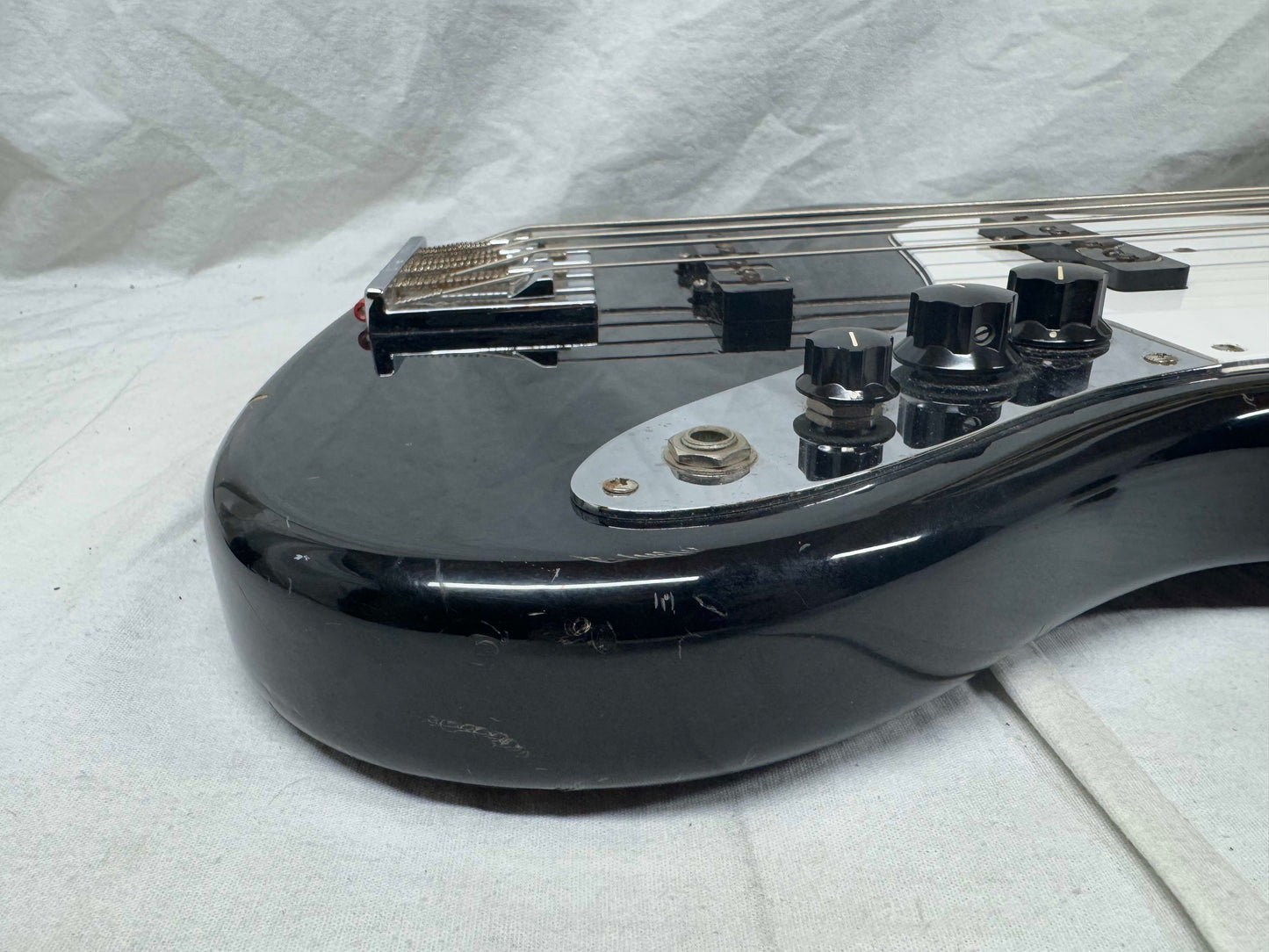 Fender Geddy Lee Signature Jazz Bass 4-string J-Bass - CIJ Crafted In Japan 2002 - 2004 - Black / Maple neck
