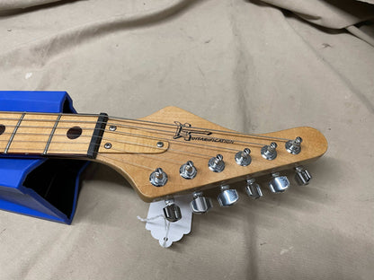 Guitarification Doublecut Electric Guitar - Black / Maple