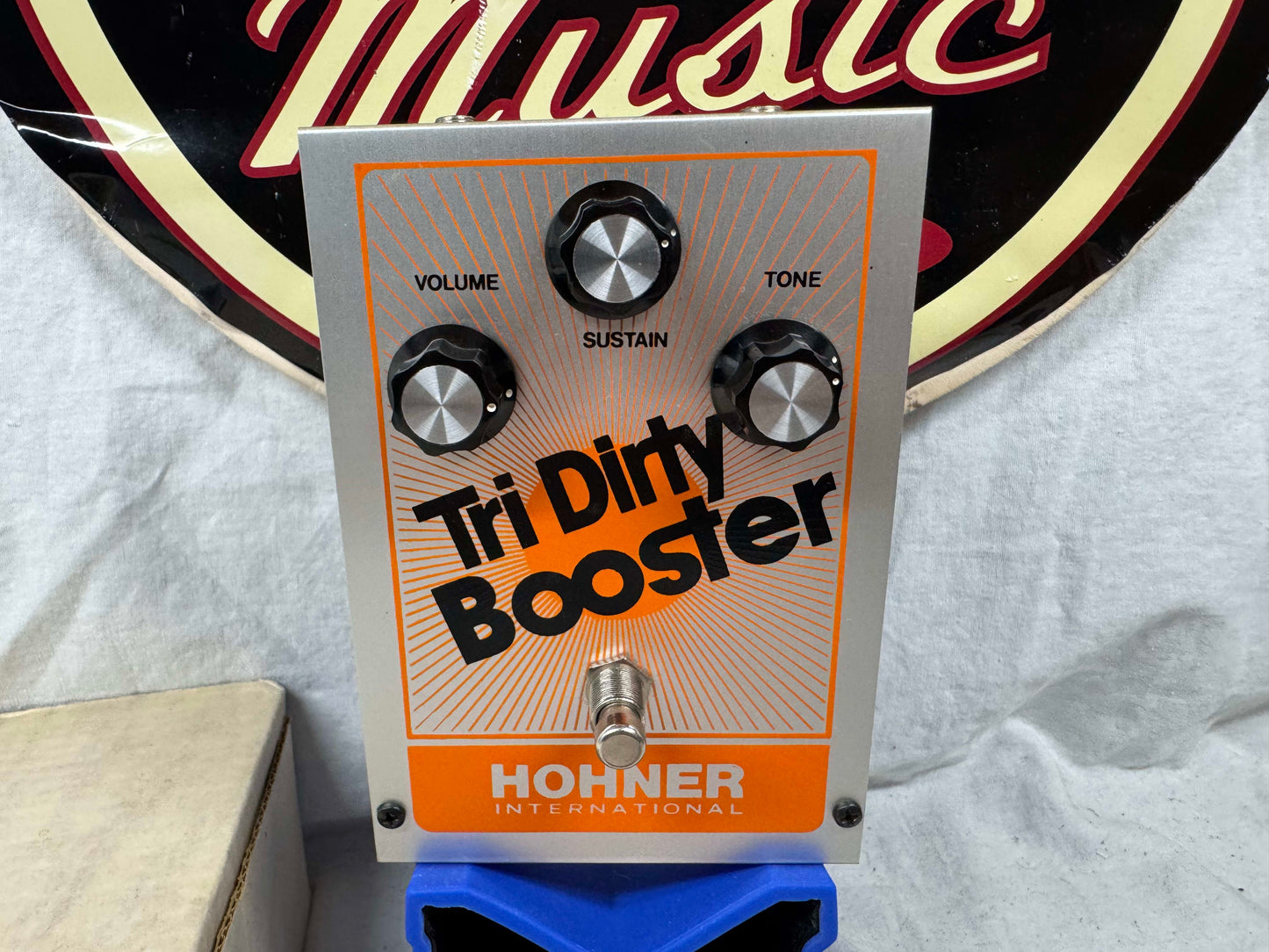 Hohner MF-50 Tri Dirty Booster Boost Pedal with Box Vintage
