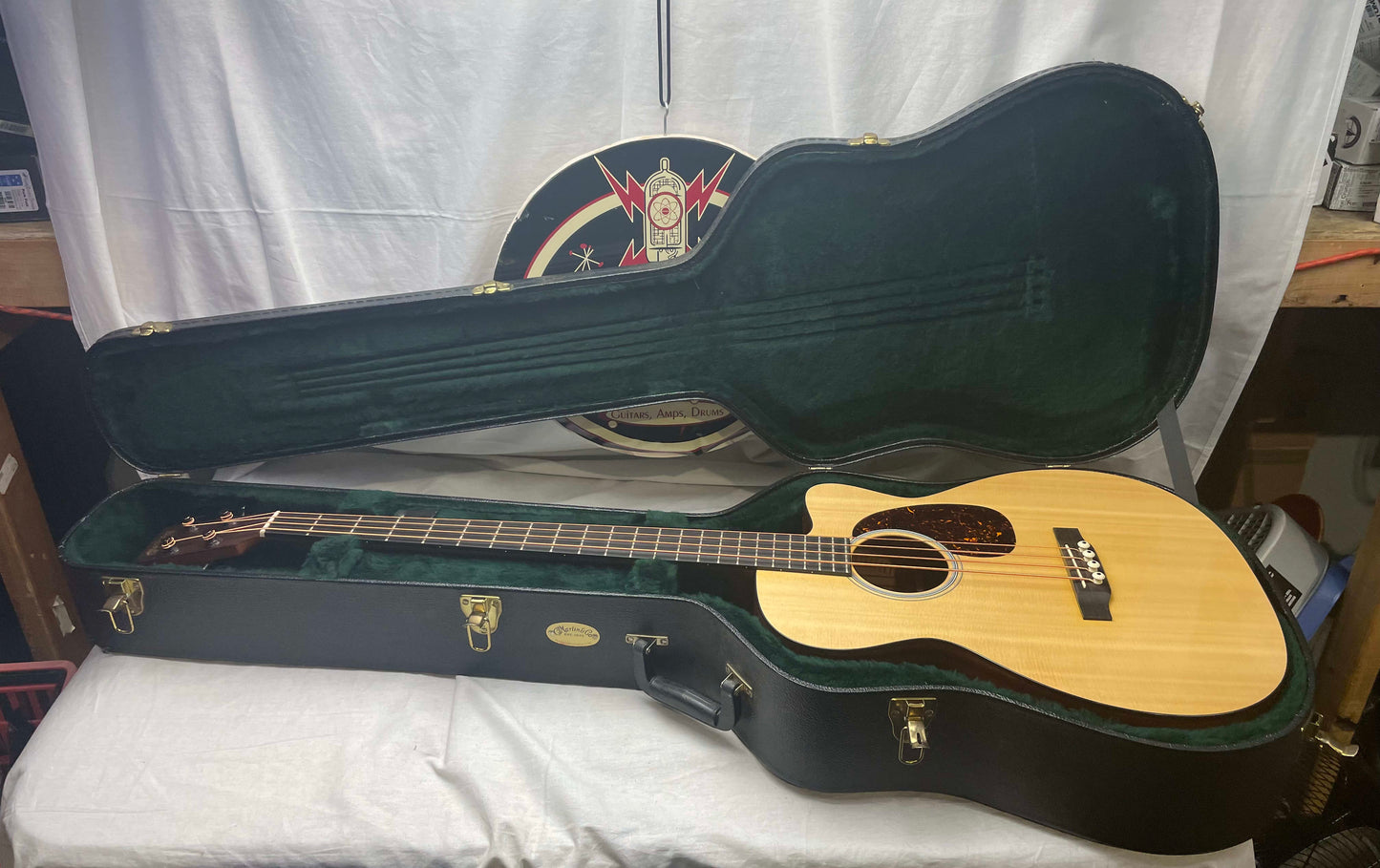 Martin BCPA4 Acoustic-Electric 4-string Bass Guitar with Case