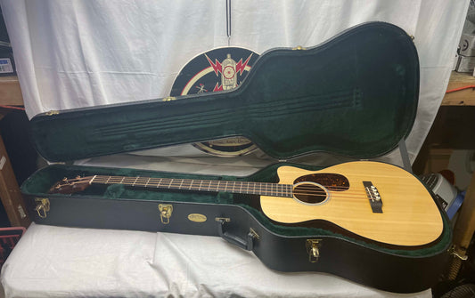 Martin BCPA4 Acoustic-Electric 4-string Bass Guitar with Case