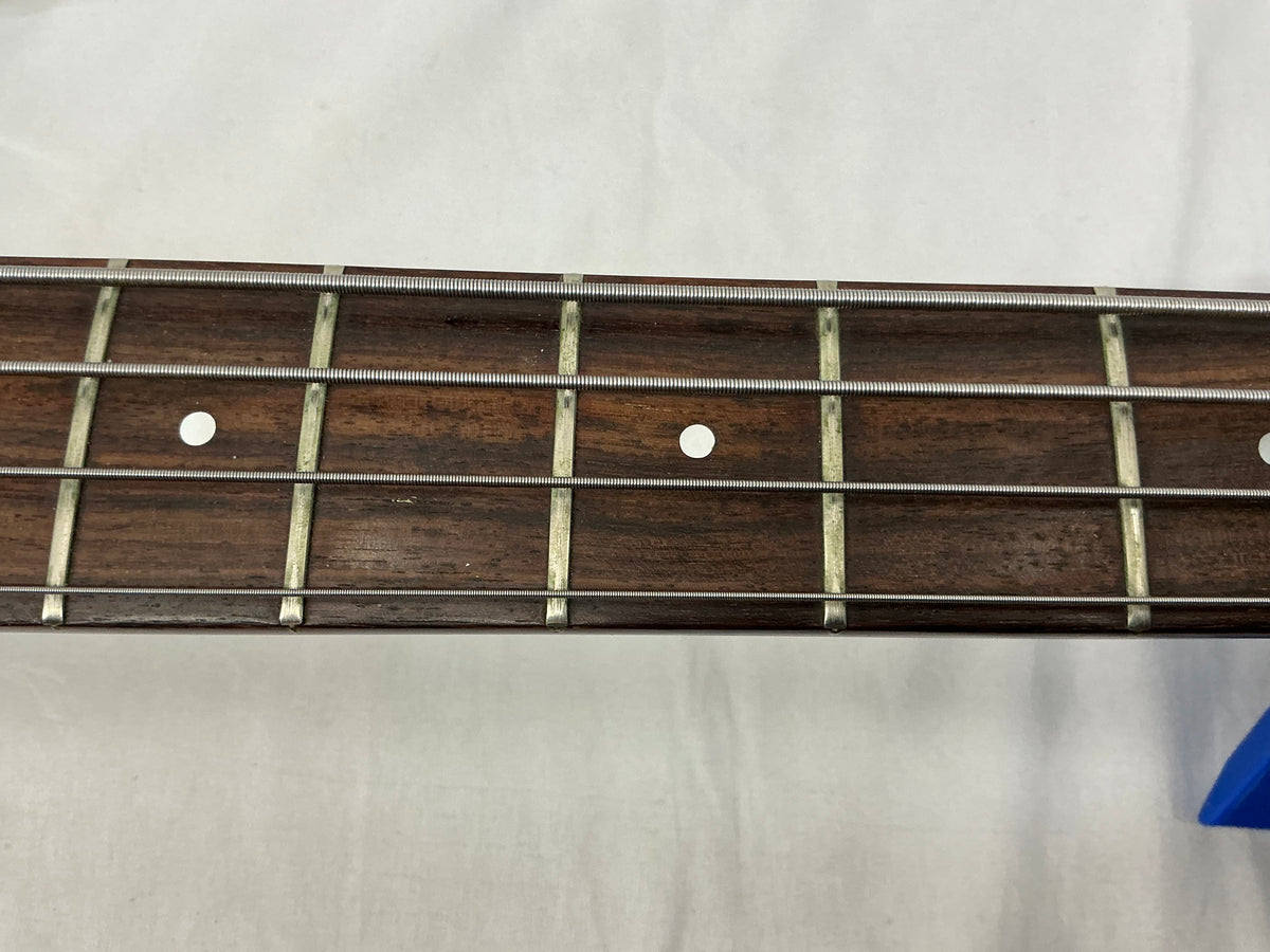 Guild Pilot Bass Guitar - Black - Pickups Replaced and Drop Tuner Added