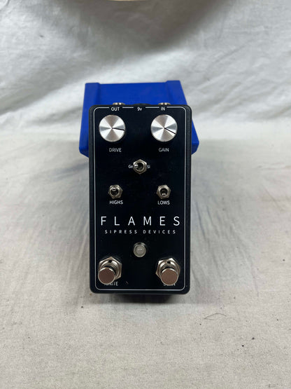 Sipress Devices Flames v1 Dual Germanium / Silicone Boost Overdrive Pedal with Box