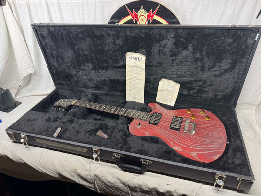 Knaggs Kenai T3 Satin Singlecut Guitar with Case 2017 - Burgundy Drift
