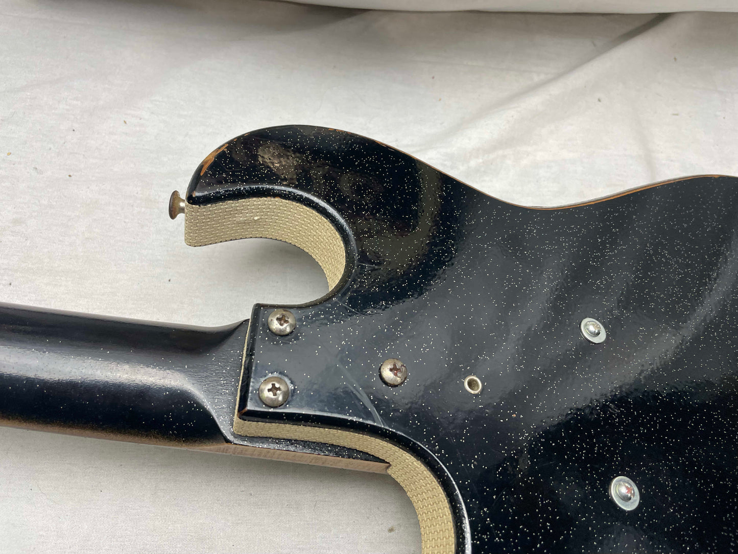 Silvertone 1448 Guitar with Tube Amp in Case Vintage - - Local Pickup Only